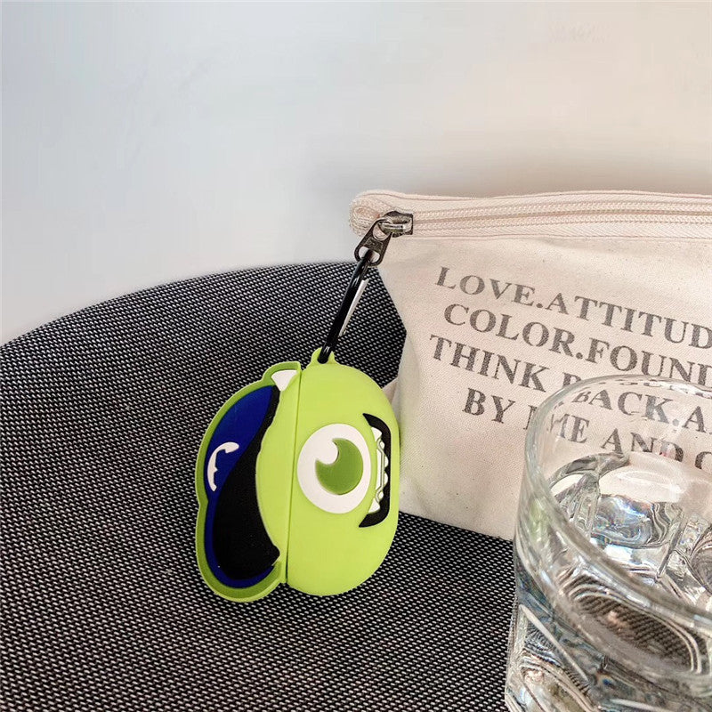 Cartoon Headphone Case - Cute Monster Design