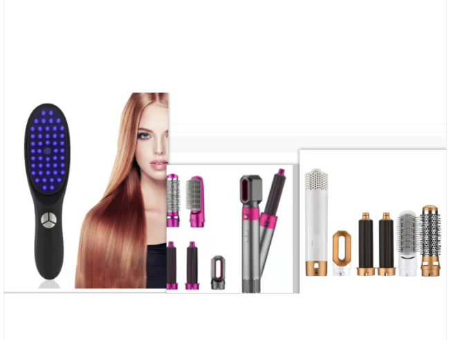 Peine Masajeador Eléctrico para el Cuero Cabelludo con Fototerapia y Spray – Estimula el Crecimiento del Cabello